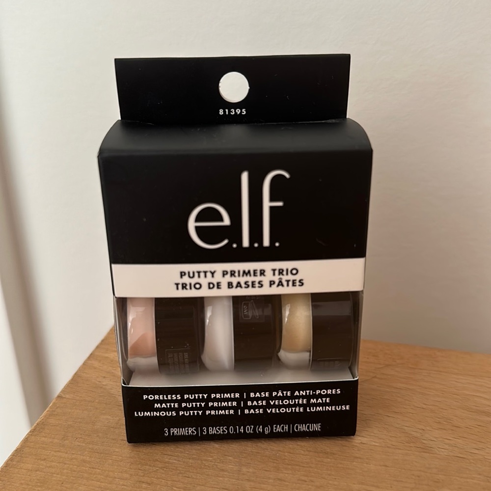 Free with purchase: e.l.f. Cosmetics Putty Primer Trio